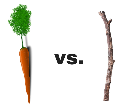 Carrot vs Stick